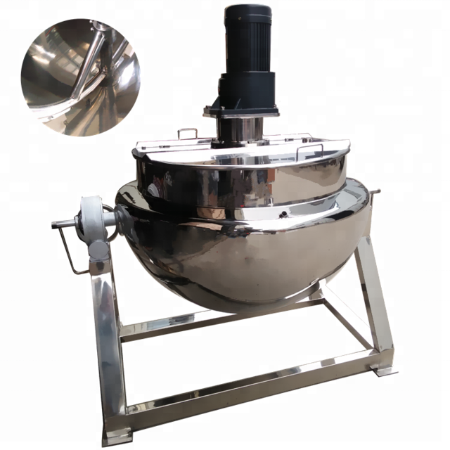 tilting-type-steam-paste food-kettle