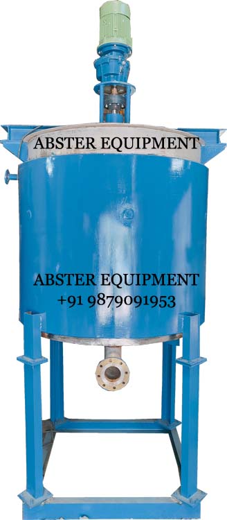stainless steel mixing vessel