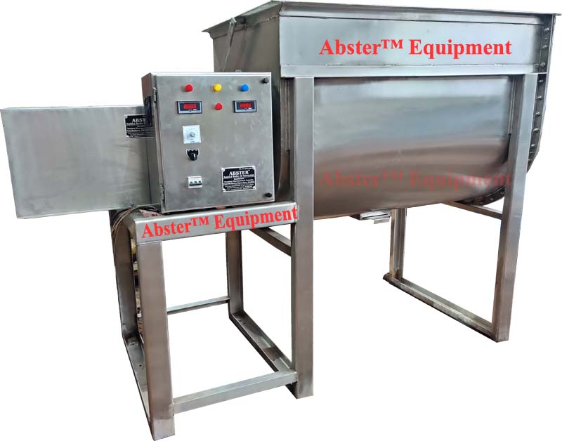 Ribbon Blender Working Principle
